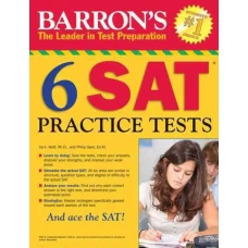 Barron’s 6 Practice Tests for the New SAT